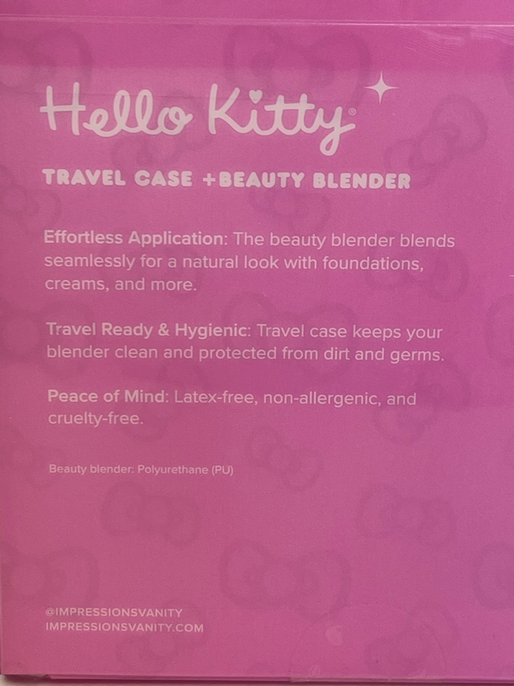 Hello Kitty 4-Piece Makeup Essentials - Picture 14 of 15